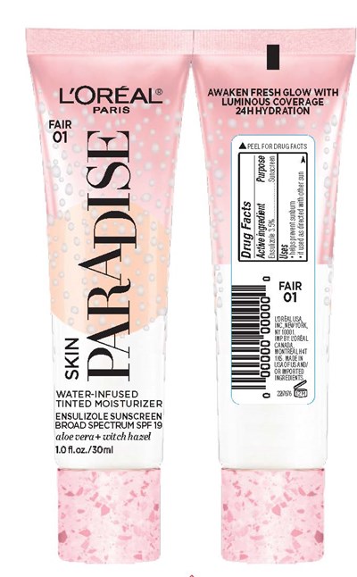 Image Of A Tube (Loskin Paradisefront Label)